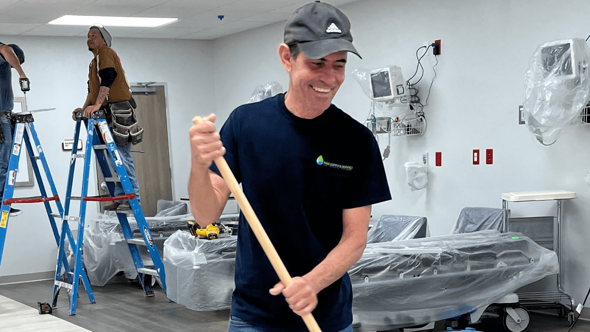 Post-construction cleanup