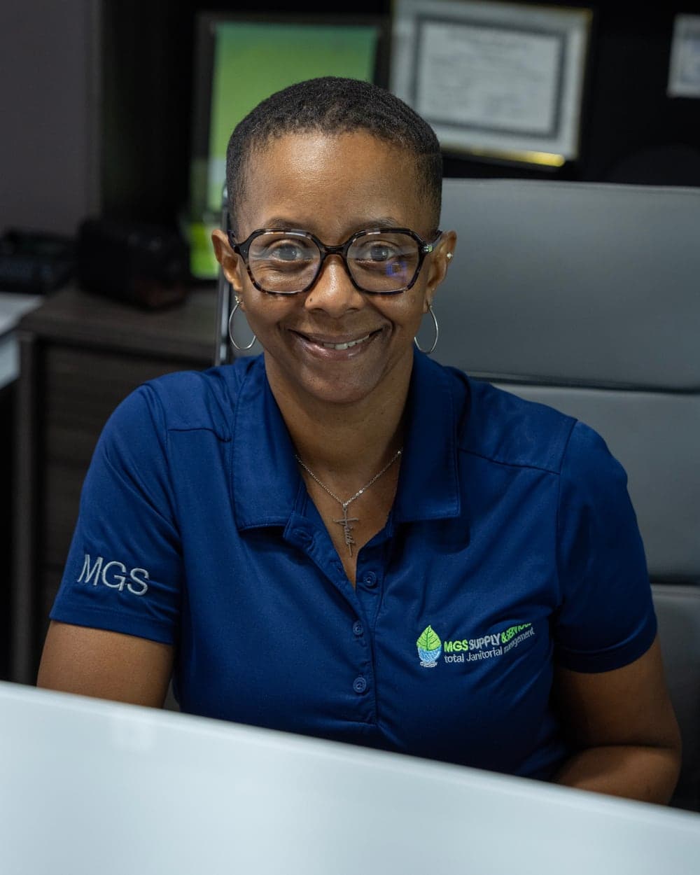 Rhonda Pitts, Receptionist at MGS Supply & Services